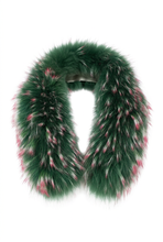 Cargar imagen en el visor de la galería, Cuello verde y rosa sobre fondo blanco con efecto maniquí invisible
